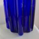 Cobalt blue glass vase, Denmark