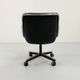 Office chair on camel leather wheels by Charles Pollock for Knoll, 1970