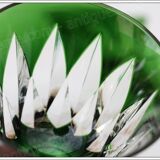 Series of 3 wine glasses from the Rhine Roemer St Louis Crystal model Provence