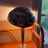 Art deco chrome mushroom lamp