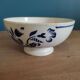 Digoin Badonviller ceramic bowl blue