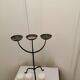 Candle holder wrought iron candle