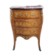 Commode style Louis xv bois et marbre