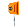 Pyramid Layered Wall Lamp In Orange By Hustadt Leuchten, Germany 1960S
