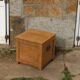 Small antique wooden chest – sandblasted