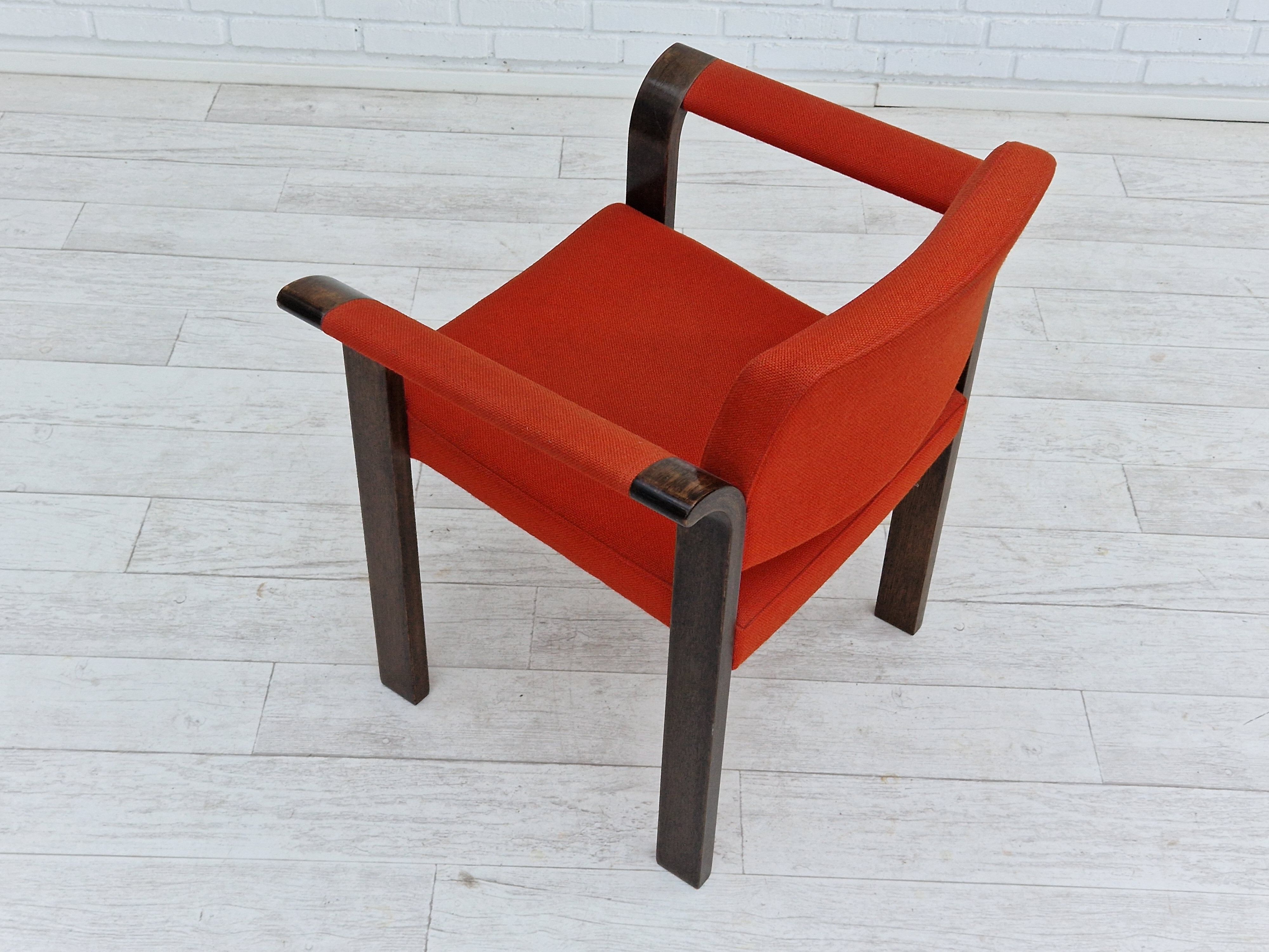 1980s, Danish design by Magnus Olesen, pair of armchairs