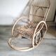 Rattan rocking chair from the 60s by Rohe Noordwolde