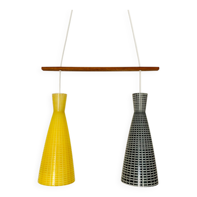 Lampe en cascade par Aloys Gangkofner pour Peill et Putzler