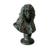Molière bust in plaster