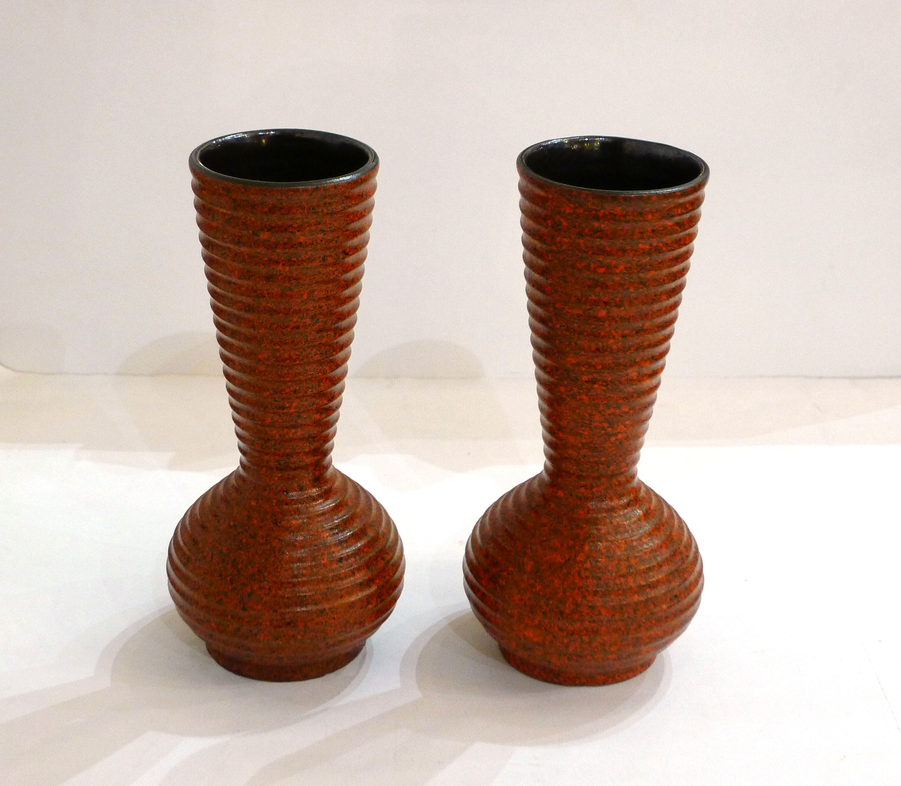 Paire de vases mats West Germany