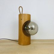 Lampe brutaliste Temde Leuchten années 70