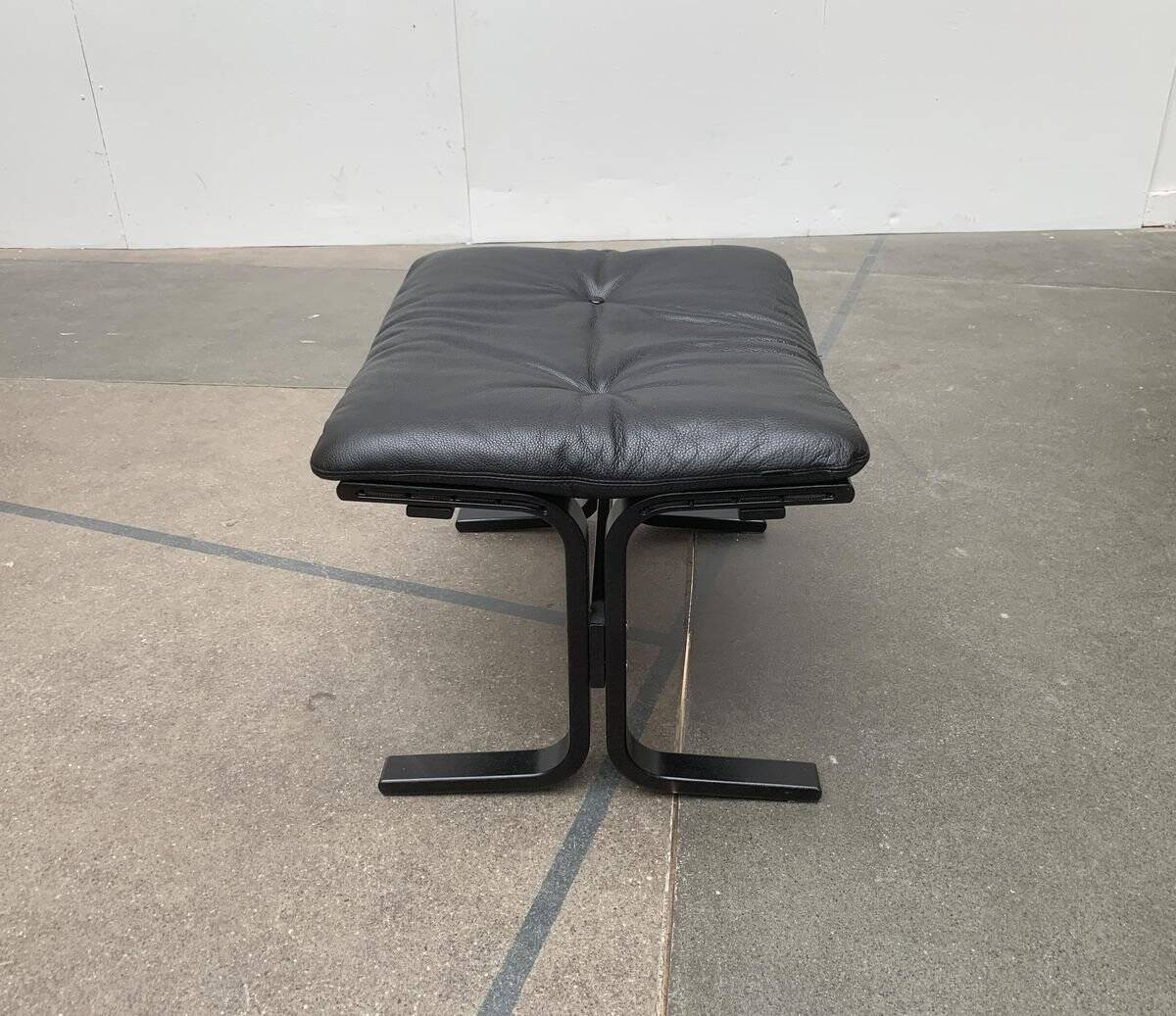 Norwegian Siesta Lounge Ottoman Chair by Ingmar Relling for Rybo