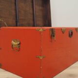 Red chest, Scandinavian design, 1950s