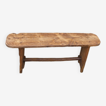 Banc en bois rustique