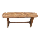 Rustic wooden bench