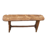 Rustic wooden bench