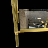 brass side table