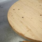 Charlotte Perriand (selection of ) for Les Arcs, pine table, France, circa 1960