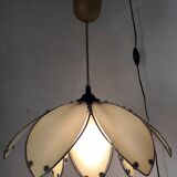 Green Lotus shape glass hanging