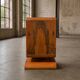 Art Deco walnut sideboard / cabinet, 1930s–1940s, Central Europe