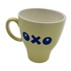 Pale yellow oxo mug