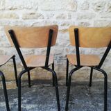 Vintage school chairs