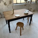 Farm bistro table in oak