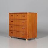 4-drawer chest of drawers in teak 1960 Denmark