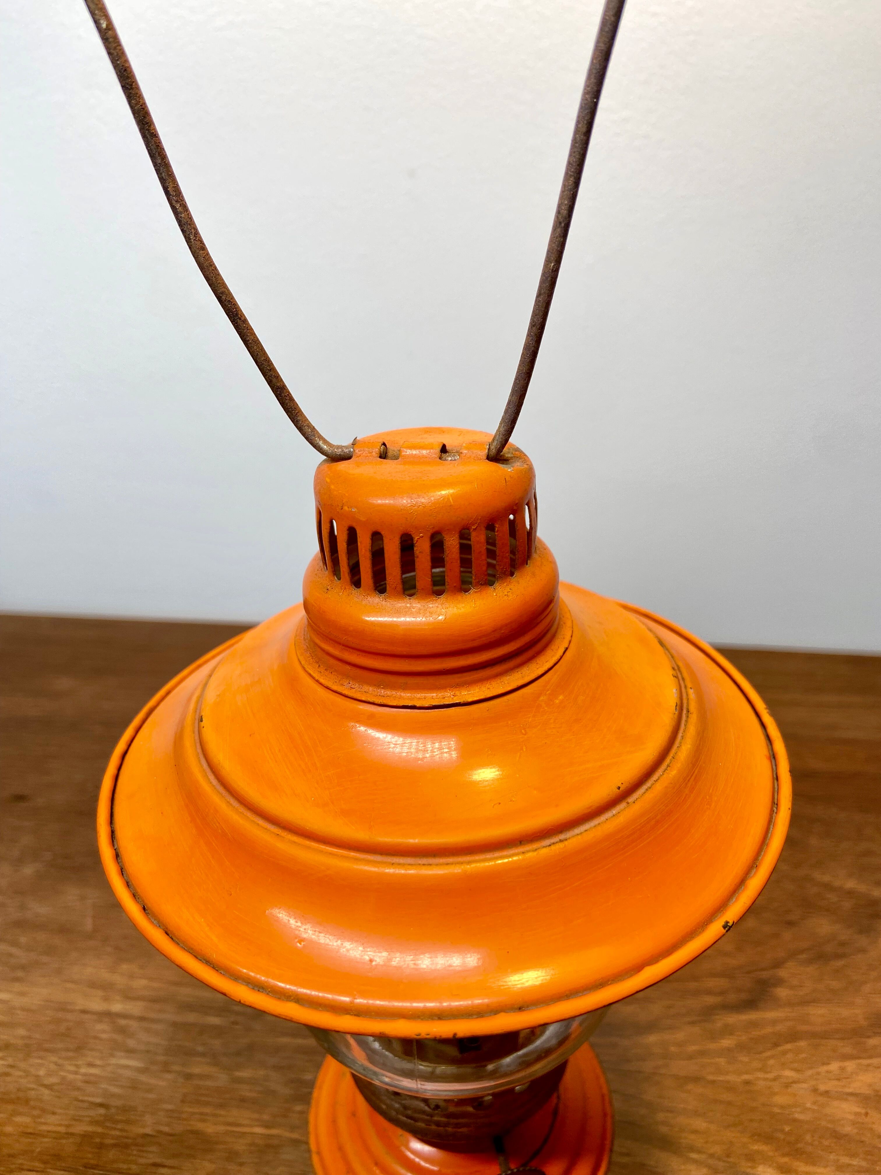 Vintage kerosene lamp