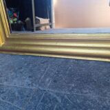 Louis Philippe mirror in gilded wood, 19th century - 110 cm