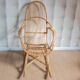 Rocking-chair en rotin