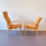 Set of 2 lounge chairs by Cees Braakman for Pastoe