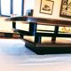 "The Twist" square coffee table