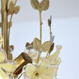 Lustre fleurs années 60
