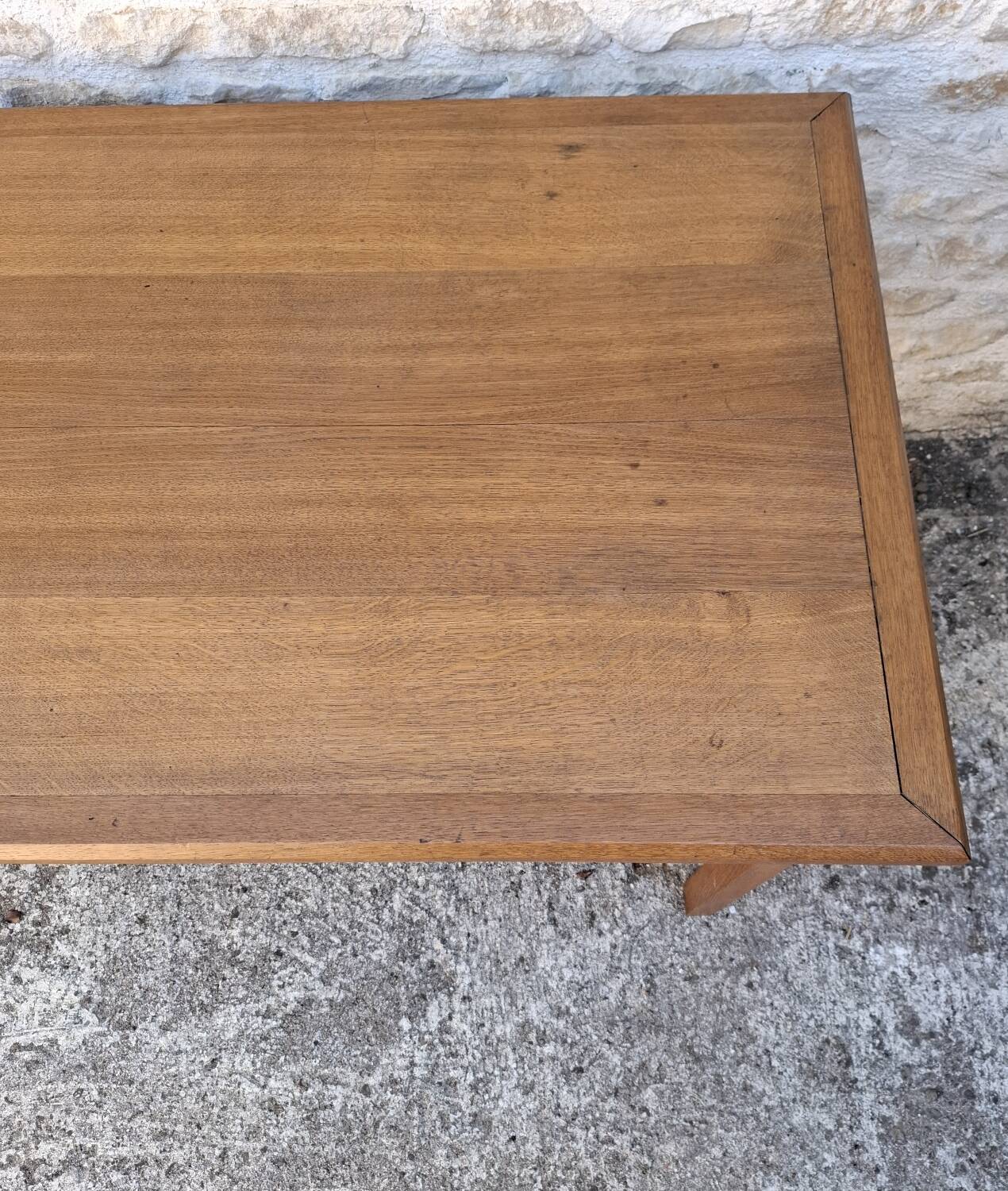 Oak farmhouse table
