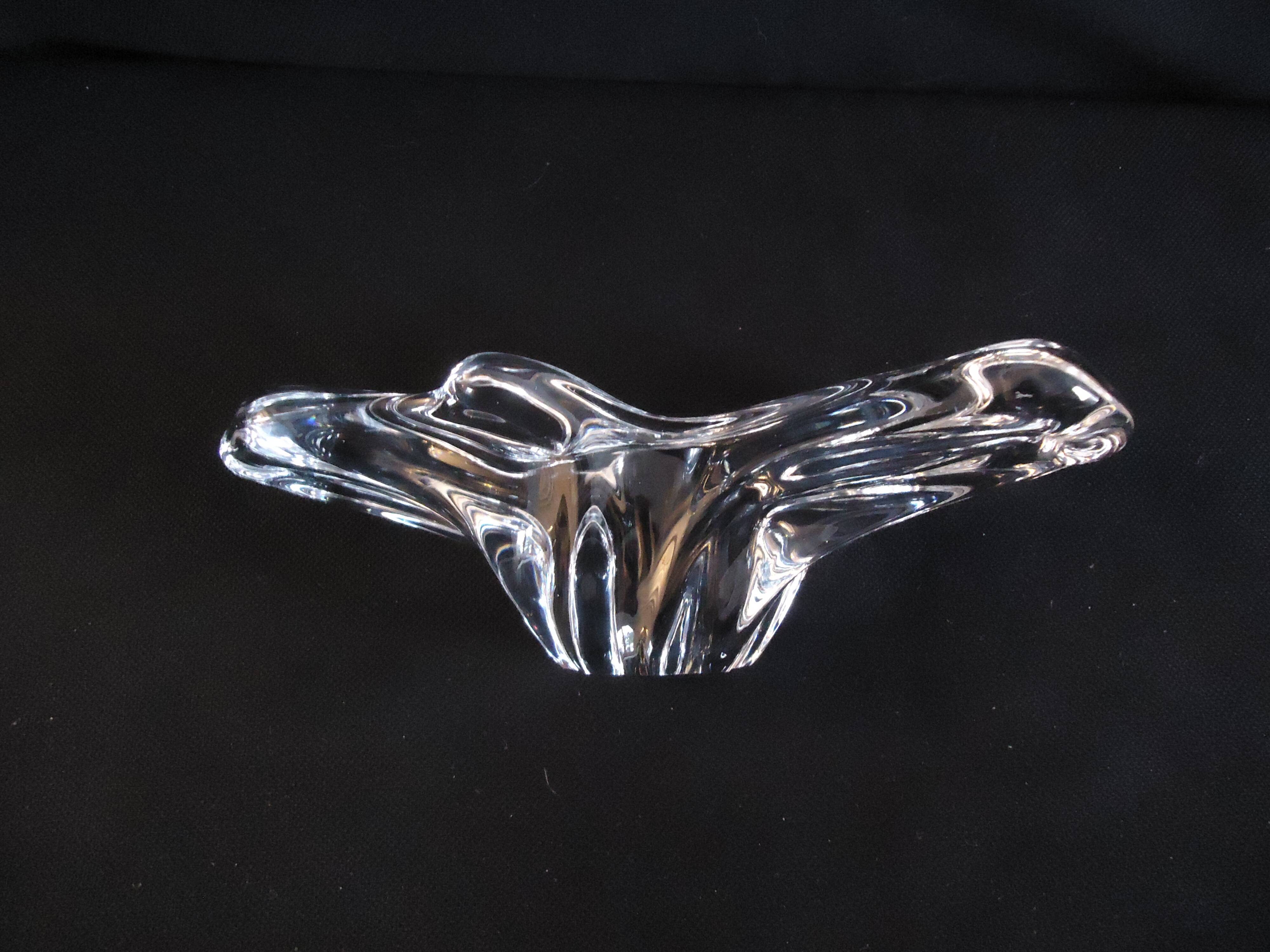 Baccarat crystal ashtray catchall Model Avila