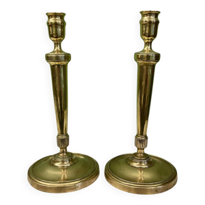 paire de flambeaux 19ème - chandeliers