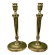 Pair of 19th-century Empire candlesticks | Candelabra | Beaded friezes