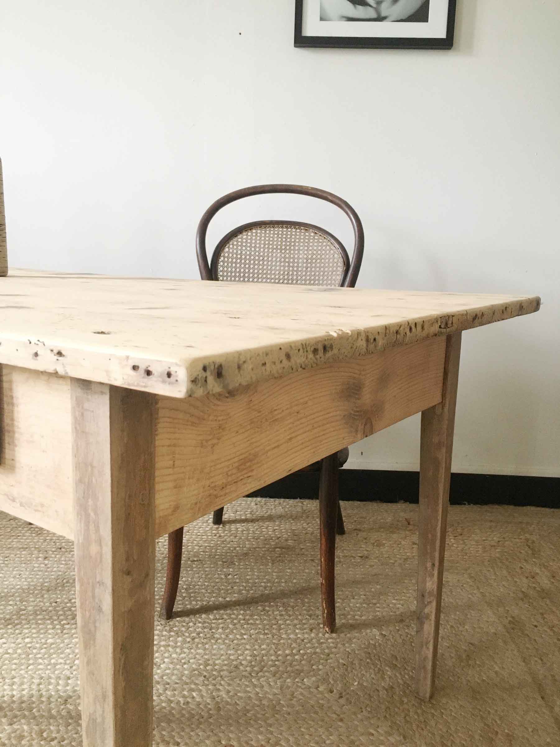 Antique dining table