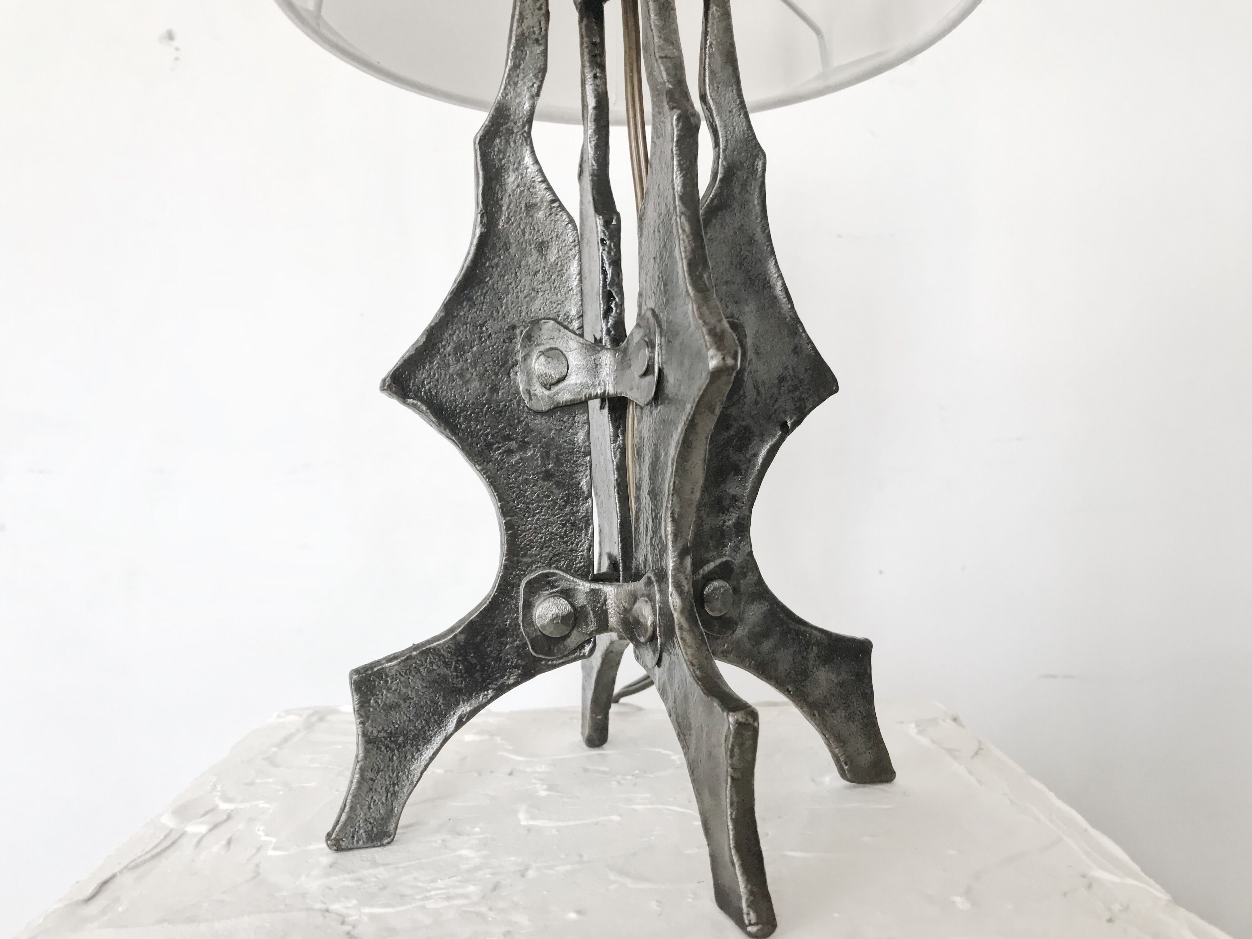 Brutalist Sculptral lamp, 1960s. France