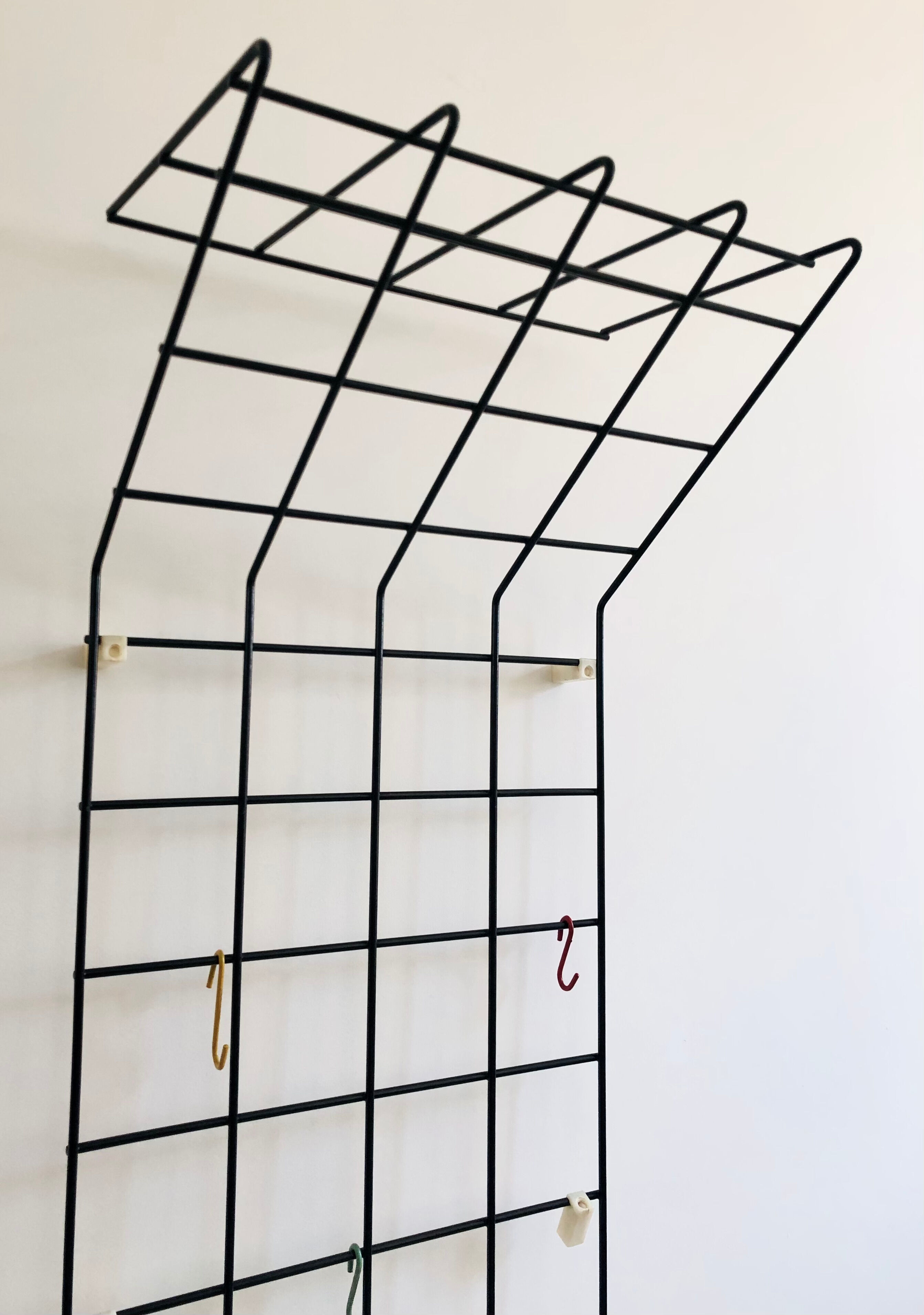 Wall rack by Karl Fichtel for Drahtwerke Erlau A.G.Aalen, Germany 50s