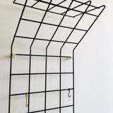 Wall rack by Karl Fichtel for Drahtwerke Erlau A.G.Aalen, Germany 50s