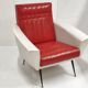 Fauteuil vintage Rockabilly 1950