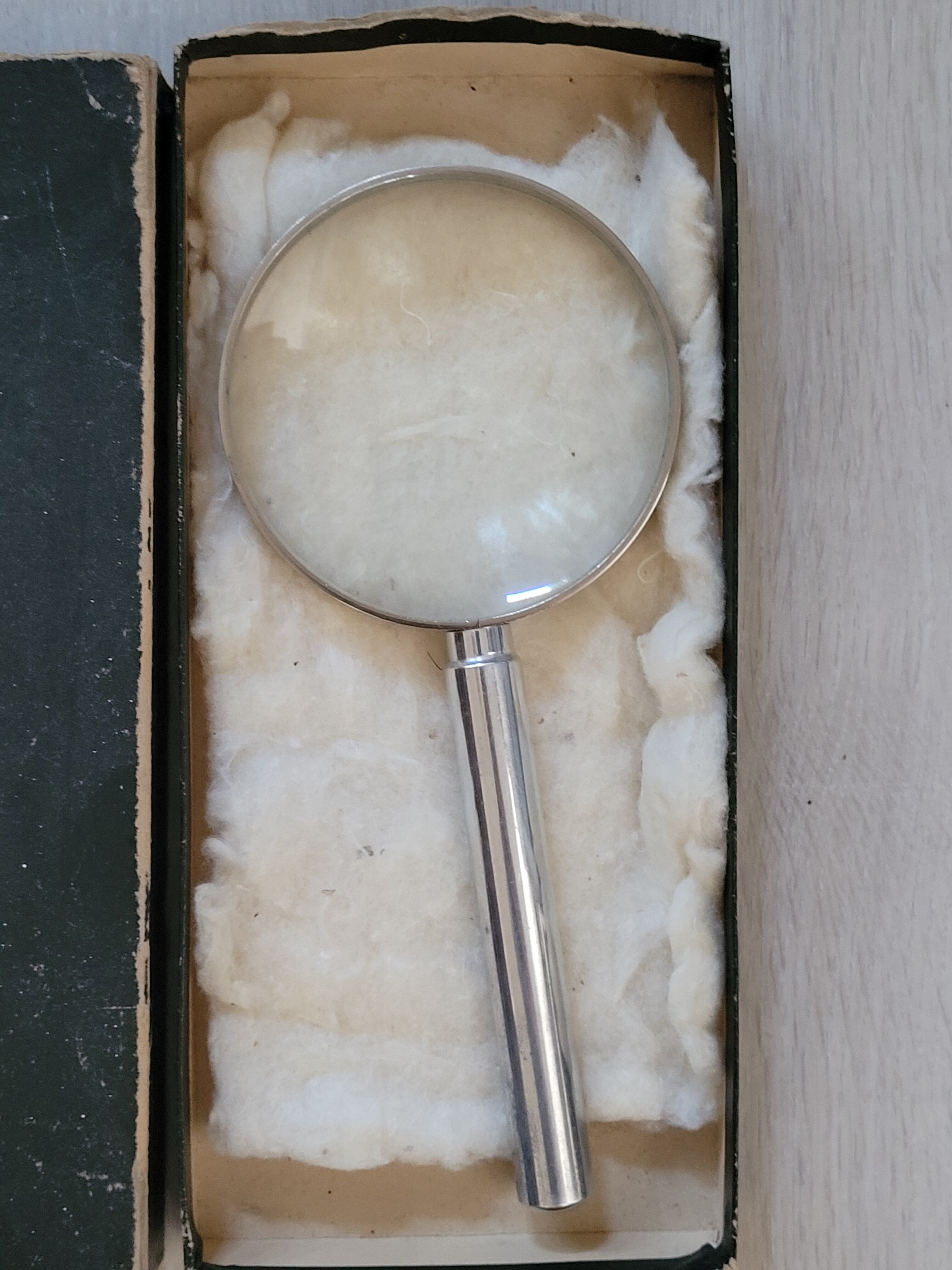 Old magnifying glass