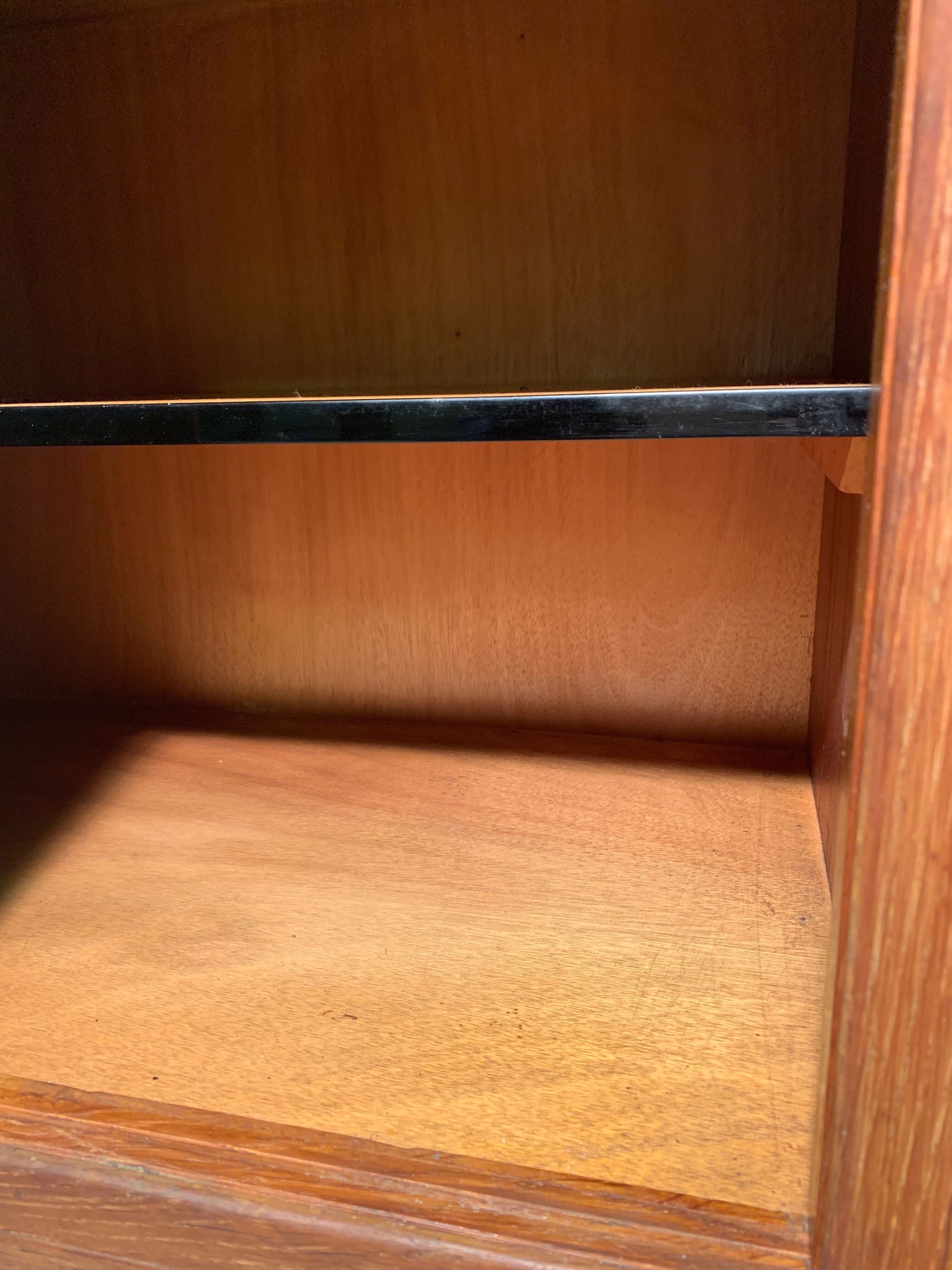 Vintage bahut with compass feet