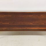Danish Long Rosewood Coffee Table.