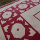 Vintage Turkish carpet handmade 189x316 cm