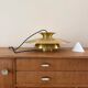 Vintage Danish gold pendant - Louis Poulsen style - Danish design lamp