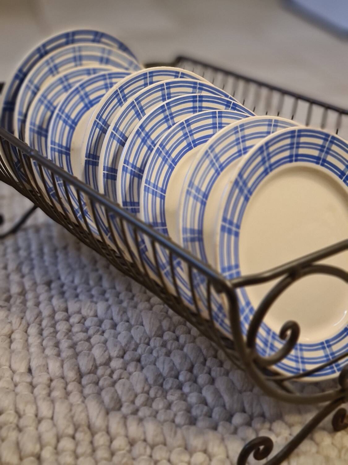 Old Badonvillers dessert plates