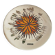 Vintage Vallauris decorative plate, 1970s.
